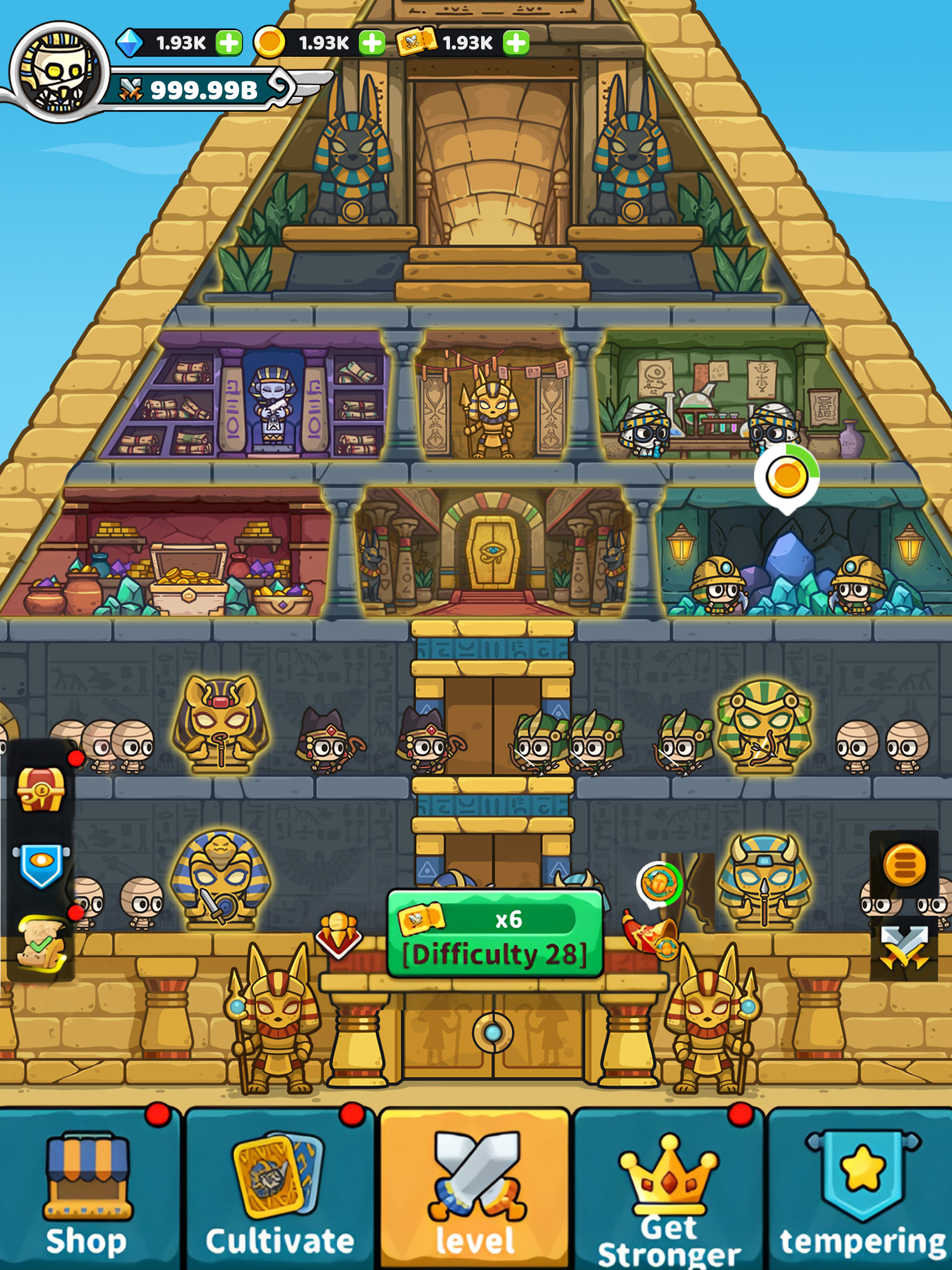 Idle Mummy Battles screenshot 6