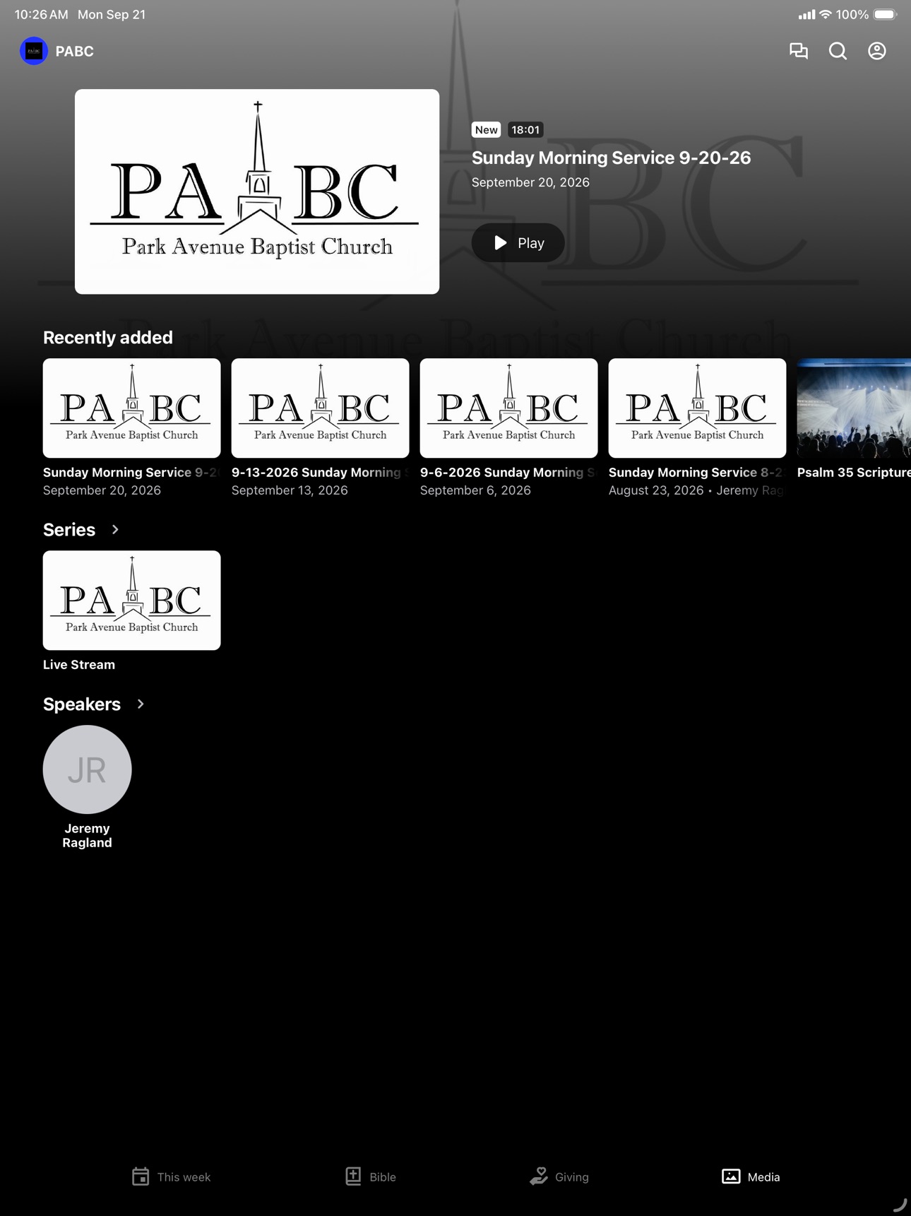 Screenshot 5 of Park Avenue Baptist