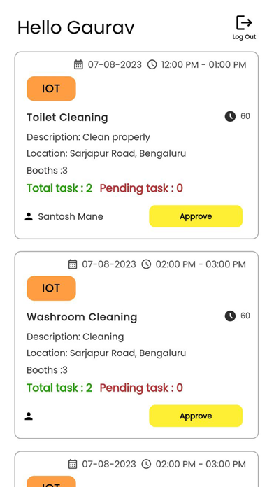 Woloo Smart Hygiene Screenshot