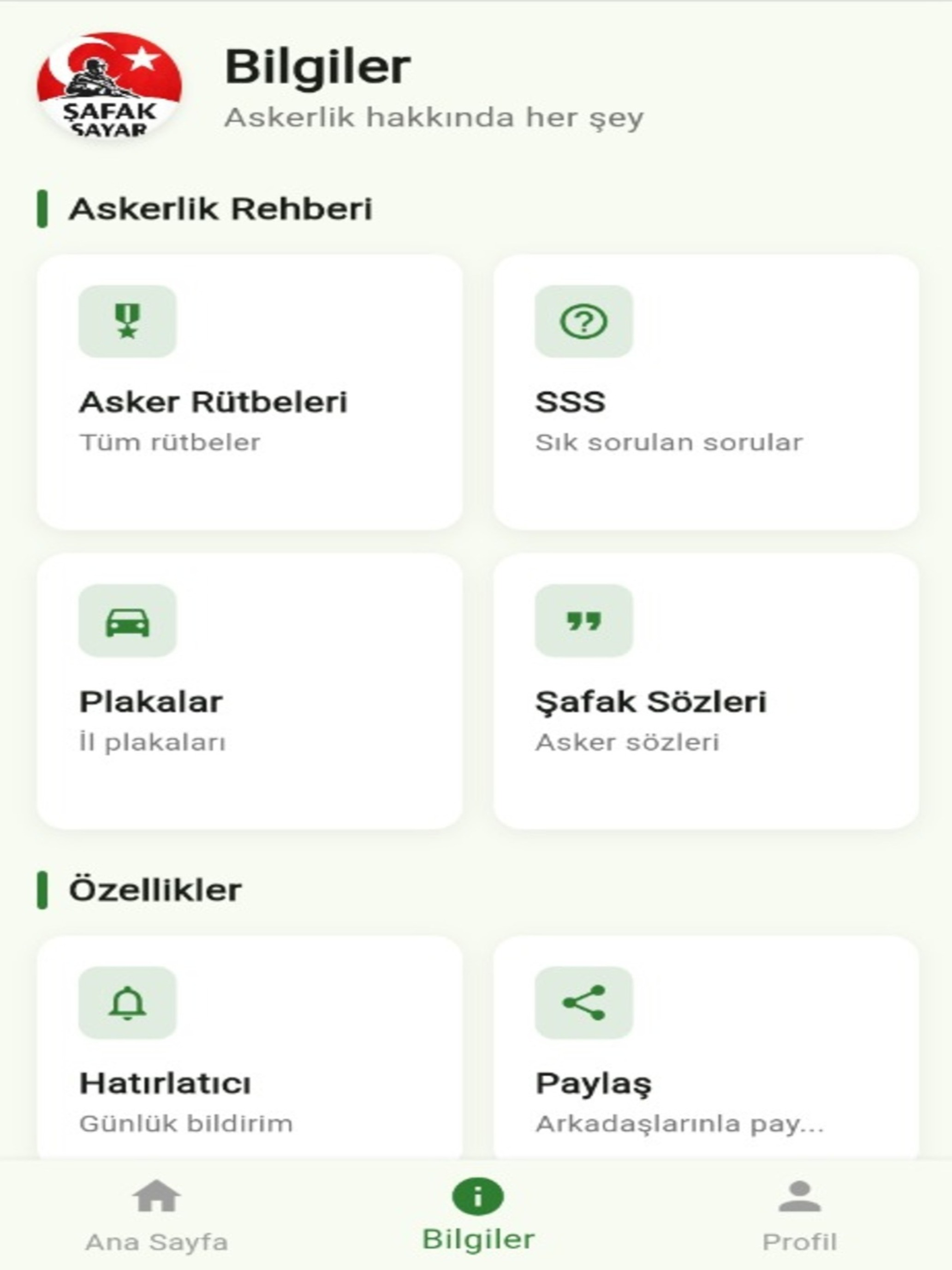 Askerlik Şafak Sayar