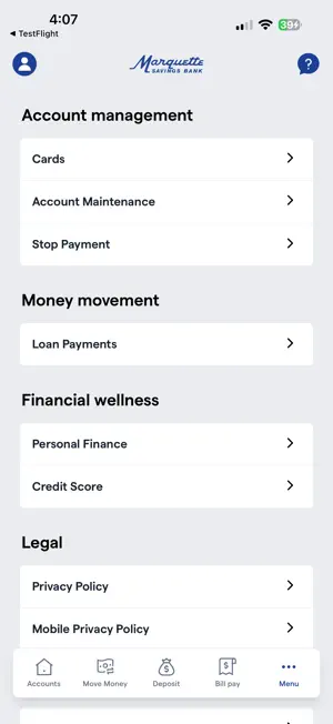 MobileMarquette screenshot 4