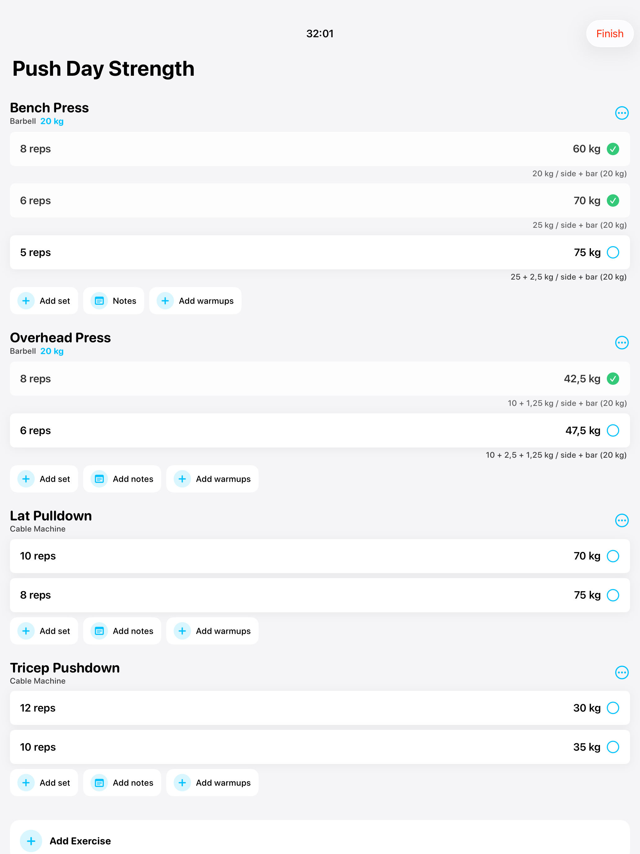 Mass: Workout Tracker screenshot 8