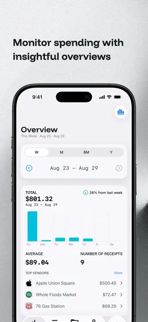 QuickReceipts Smart Scanner screenshot 2