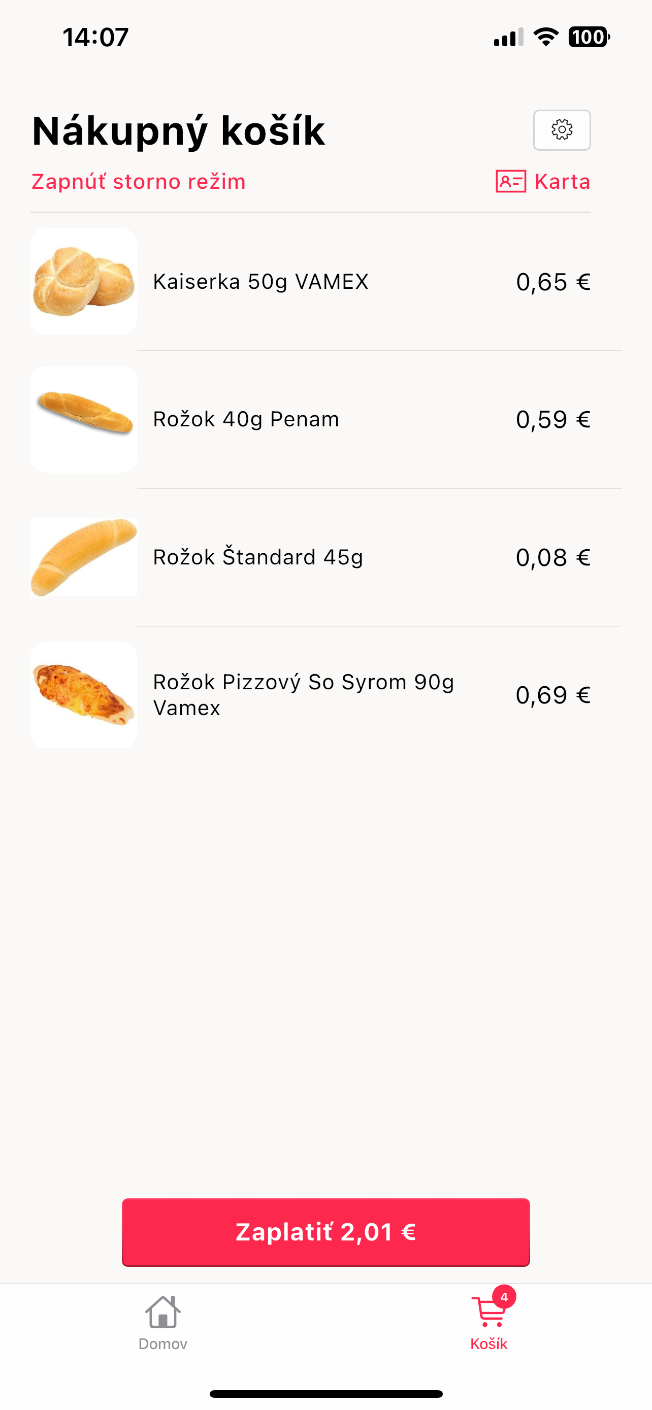 Flowy Pokladňa screenshot 4