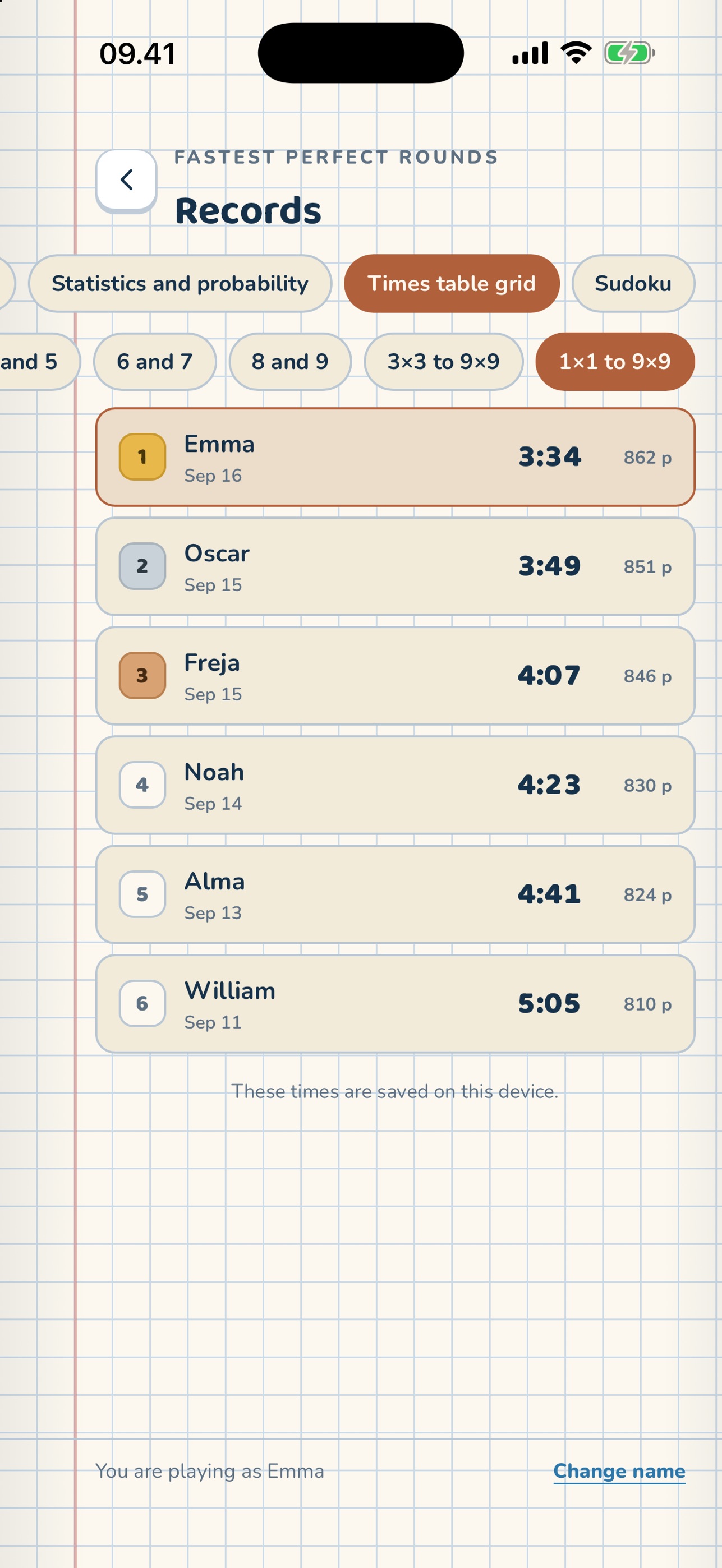 Screenshot 2 of Number Skills