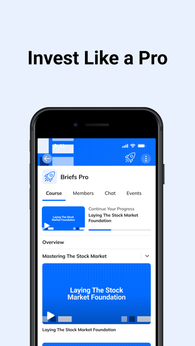 Briefs Finance iPhone screenshot 1 - Finance app