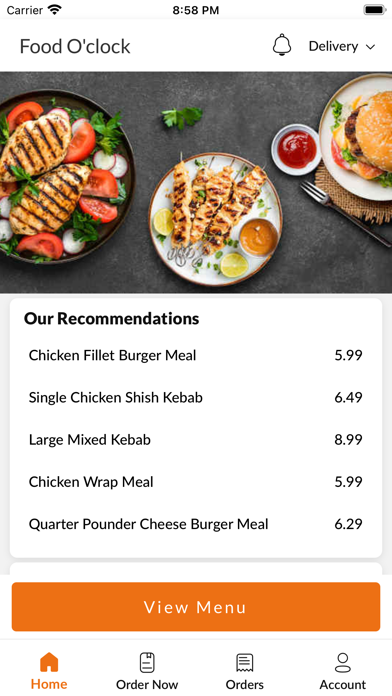 Food O'clock Screenshot