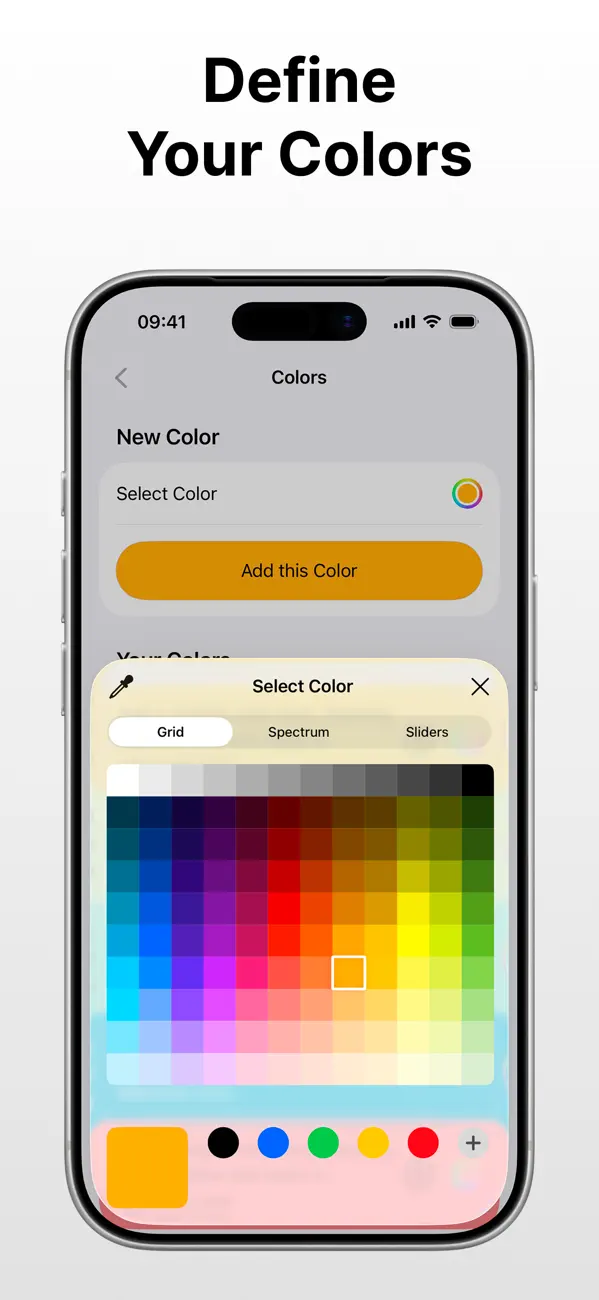 Screenshot #2 pour Notes by Color - Toono