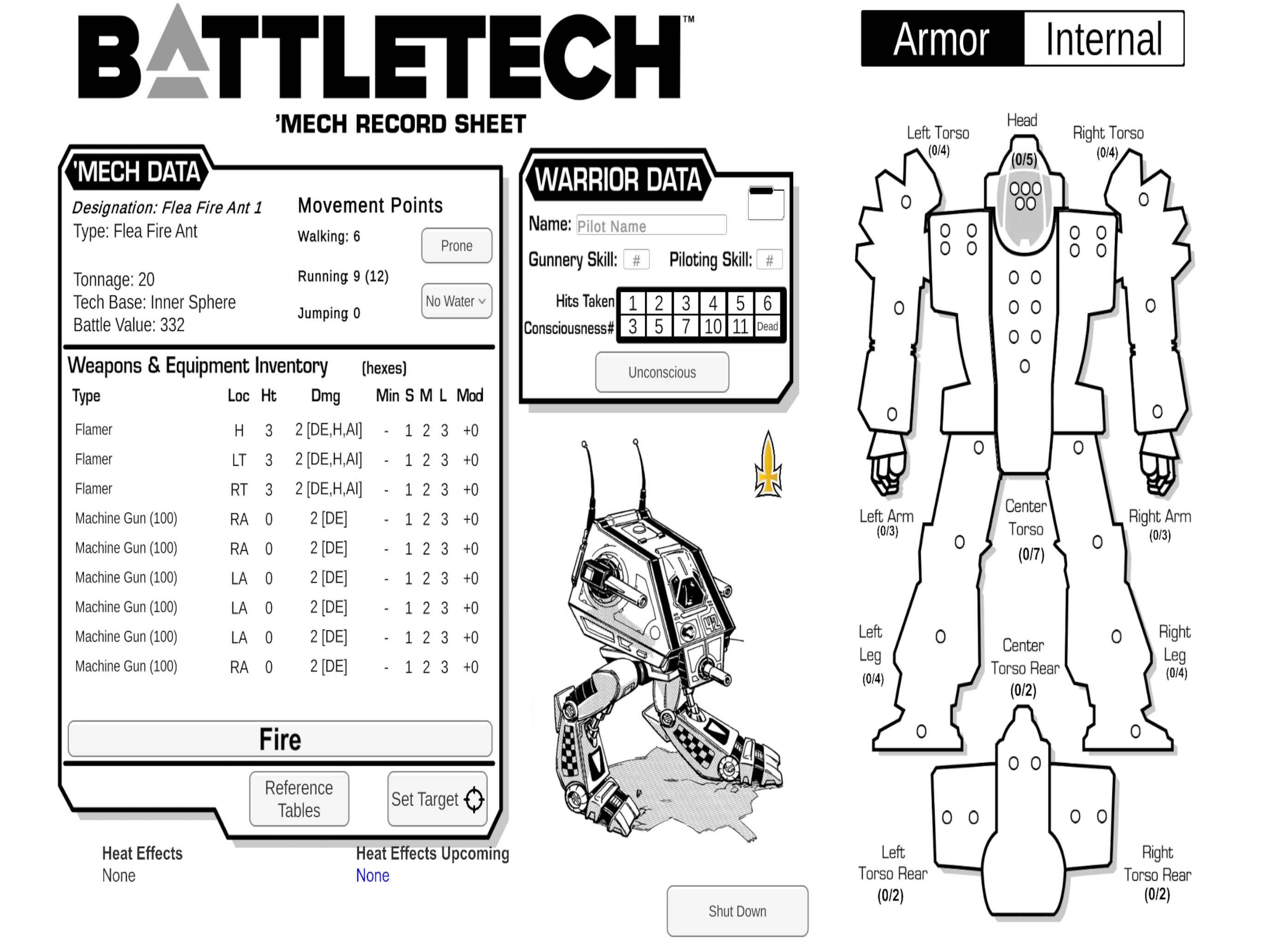 BattleTech Tactical Companion