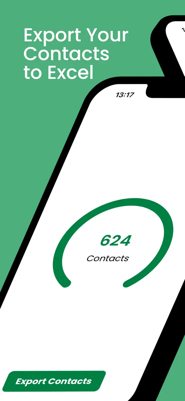 Screenshot #1 pour Export Contacts to Excel - CSV
