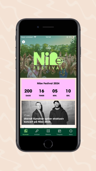 Nibe Festival 2025 Screenshot