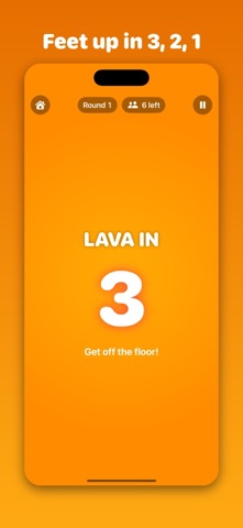 Lava Dash iPhone screenshot