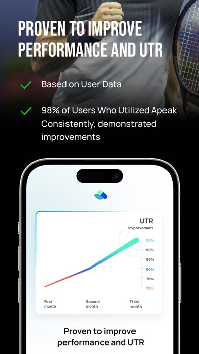 Apeak Tennis Screenshot
