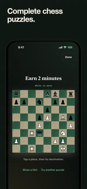 CHESS/BLOCK: Screen Time screenshot 2