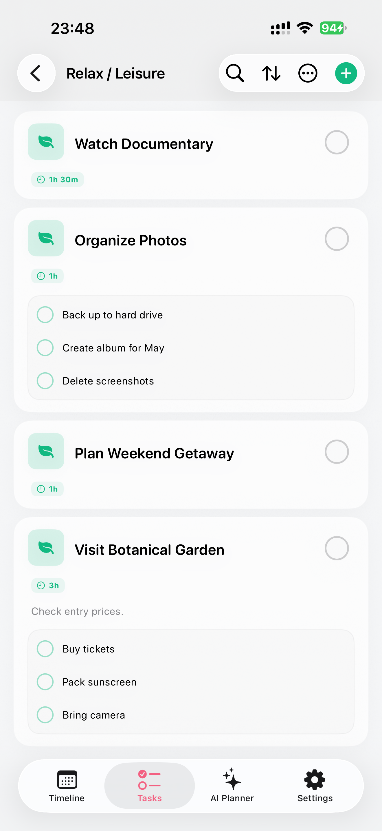 Kahya : AI Daily Planner screenshot 5