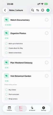 Kahya : AI Daily Planner iPhone screenshot