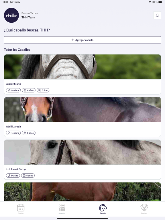 The Horses House iPad screenshot 5 - Sports app