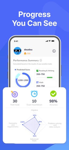SAT & ACT Prep: AlphaTest iPhone screenshot
