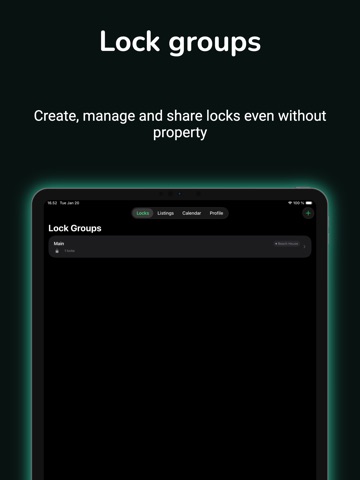 LockCodes: manage access iPad screenshot
