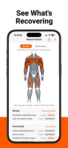 Gym Note Plus: Workout Notes Screenshot 7 of 10