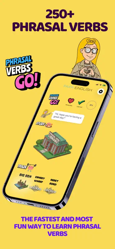 Phrasal Verbs GO: English screenshot 1 of 6