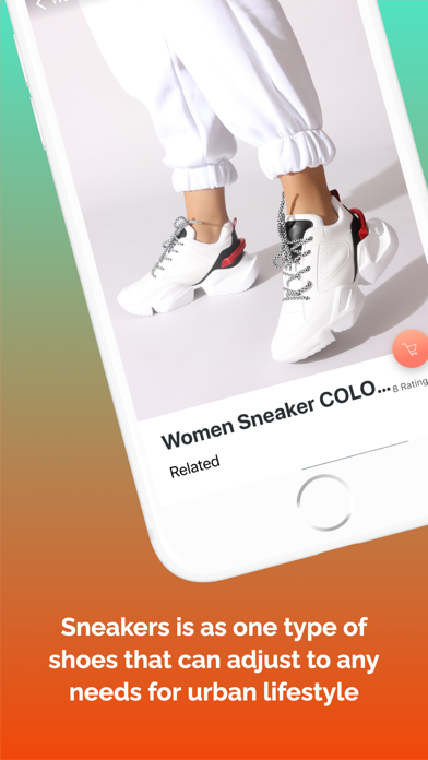 Women Sneakers Fashion Online Screenshot