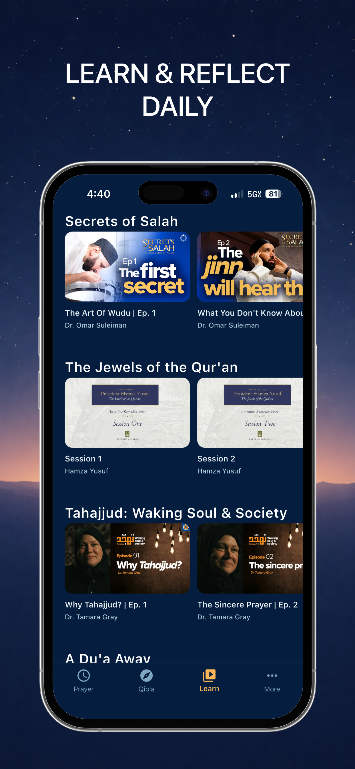 Journey: Prayer Times & Qibla