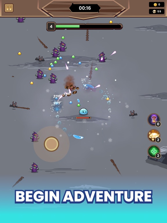 Screenshot #4 pour Slime Legends