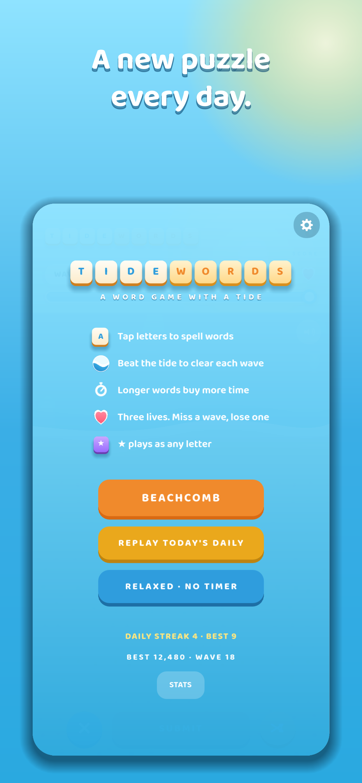 Tidewords screenshot 4