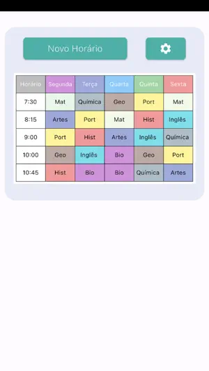 Pro School Class Schedule screenshot 1