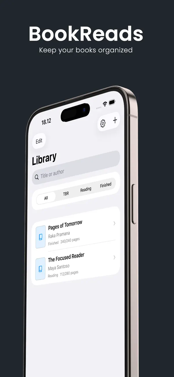 Screenshot #1 pour Bookreads
