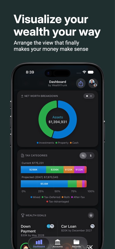 WealthTrunk: Net Worth Tracker screenshot 4