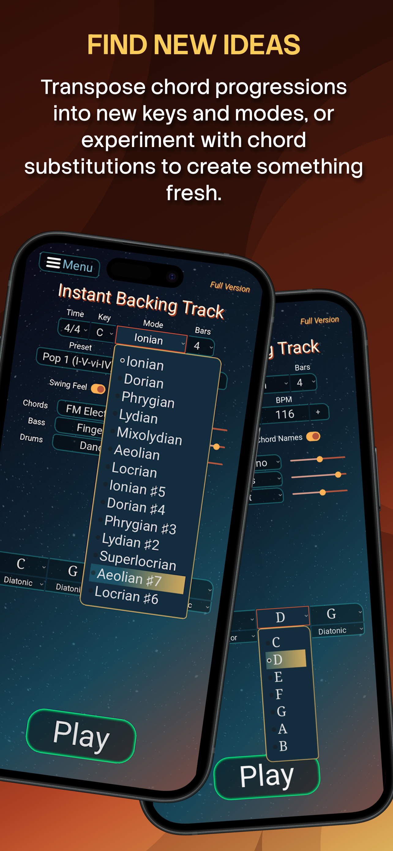 Instant Backing Track