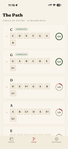 Piano Scale Coach Screenshot 8 of 10