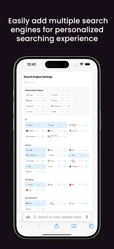 Quick Search Pro-For Browser screenshot 3