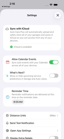 Auto Care Plus screenshot