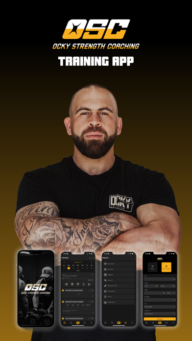 OCKY STRENGTH COACHING APP Screenshot
