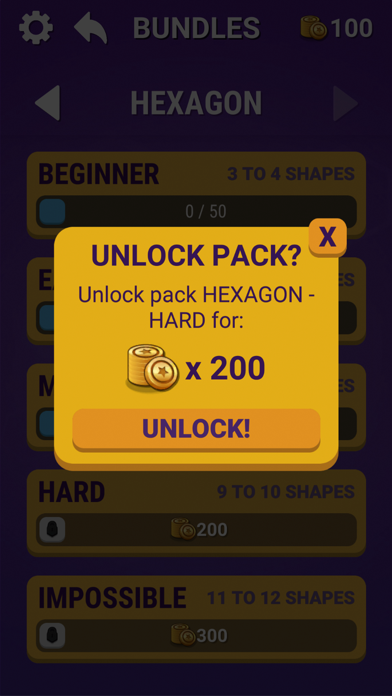 101 Hexa Puzzle Game Screenshot