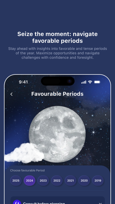 Moon Days Calendar Screenshot