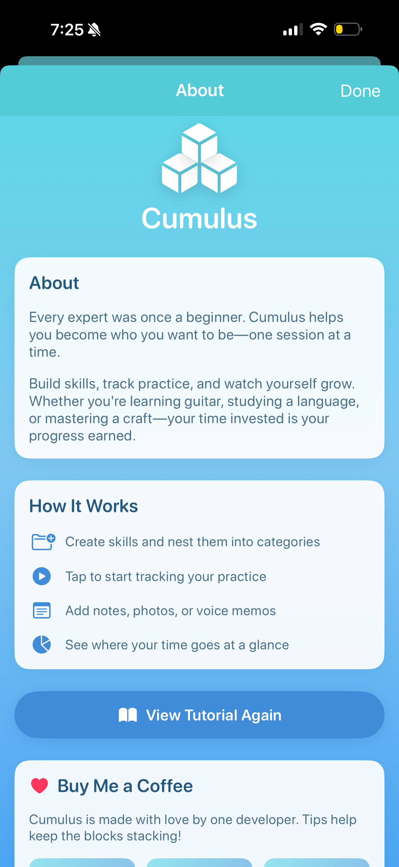 Cumulus - Skill Tracker screenshot 10