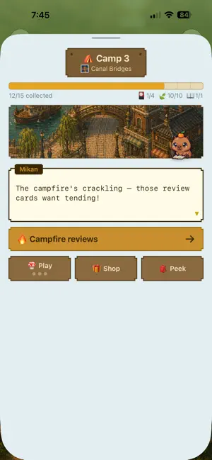 CapyCamp: Learn Japanese screenshot 2