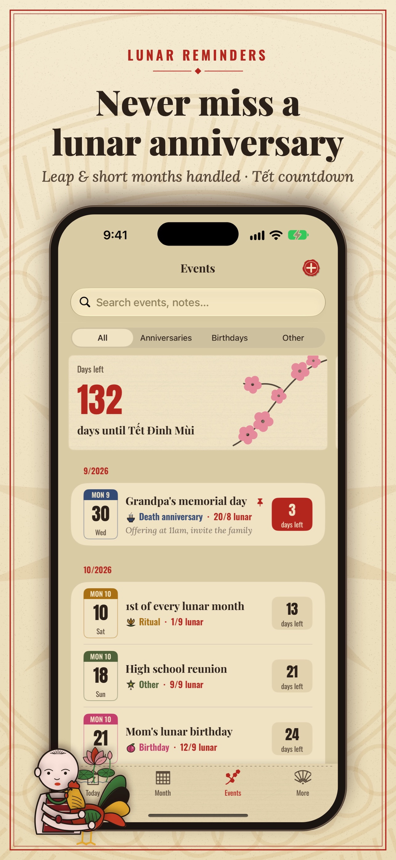 Screenshot 6 of Lịch Xưa - Lịch Âm Vạn Niên