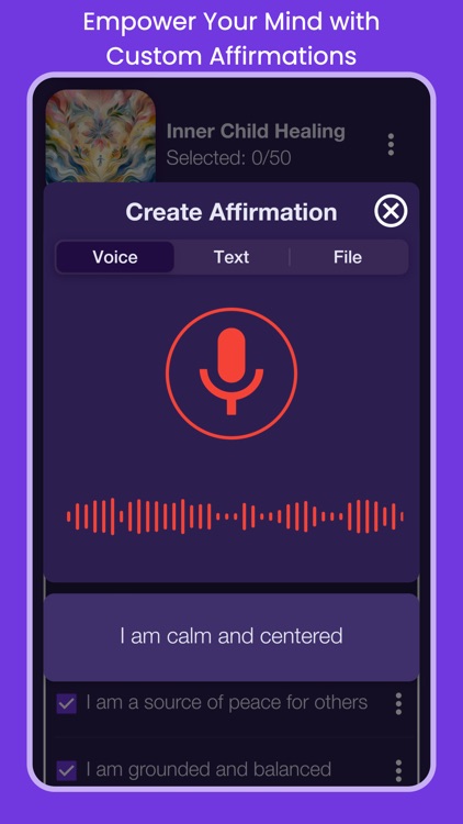 ReliefMix Affirmations & Sound screenshot-4