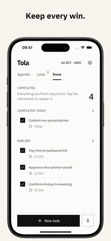 Tola: Quiet Tasks Screenshot 5 of 6