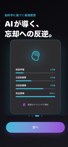 英検準1級単語　厳選1889 iPhone screenshot