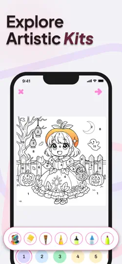 IColor: Coloring Book Maker iPhone Ekran Görüntüsü 3