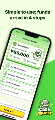 Cash Quest-Quick Lending App iPhone screenshot 2