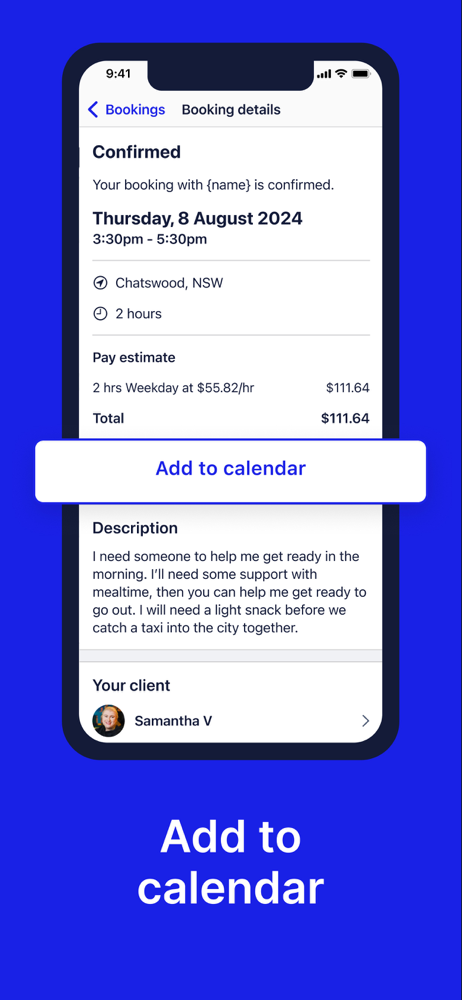Hireup screenshot 5