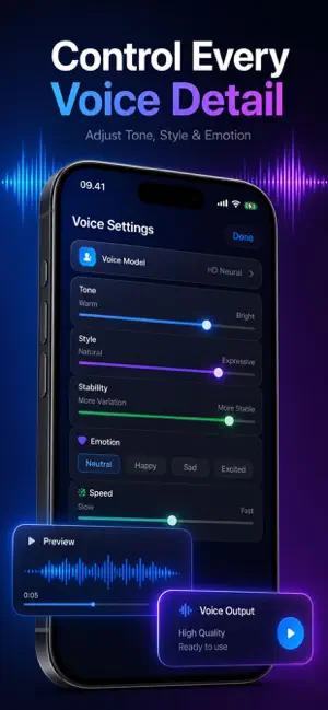 MyVoice Clone AI Multilingual screenshot 4