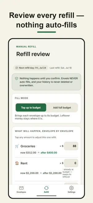Envelo: Cash Envelope Budget screenshot 2
